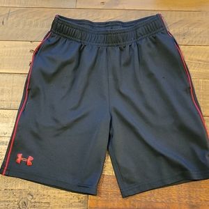 Boys Black Under Armour Shorts